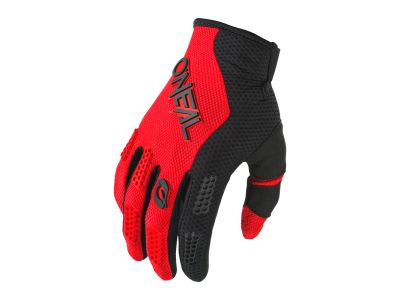 O'NEAL ELEMENT RACEWEAR detské rukavice, čierna/červená