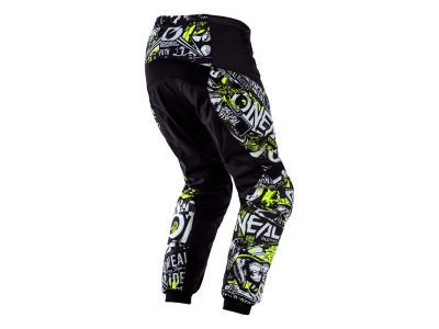 O&#39;NEAL ELEMENT ATTACK children&#39;s pants, black/yellow