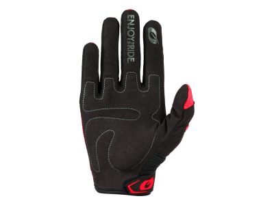 O'NEAL ELEMENT RACEWEAR rukavice, čierna/červená
