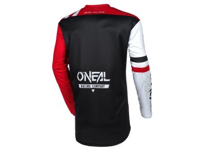 O'NEAL ELEMENT WARHAWK dres, čierna/biela/červená