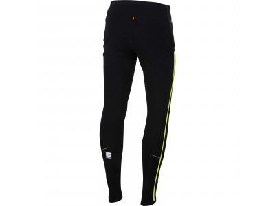 Sportowe spodnie do biegania Apex Evo w kolorze czarnym/fluo