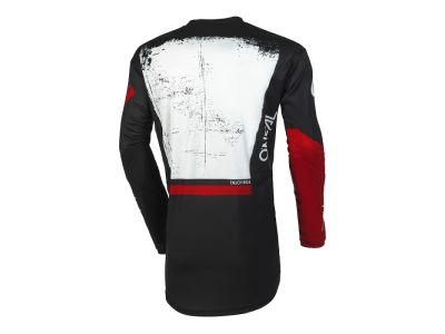 O&#39;NEAL ELEMENT SHOCKER Trikot, schwarz/rot