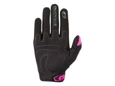 Rękawiczki damskie O&#39;NEAL ELEMENT RACEWEAR, czarno-różowe