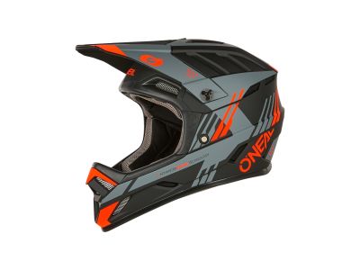 O'NEAL BACKFLIP STRIKE helmet, black/grey/red