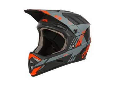 O'NEAL BACKFLIP STRIKE Helm, schwarz/grau/rot