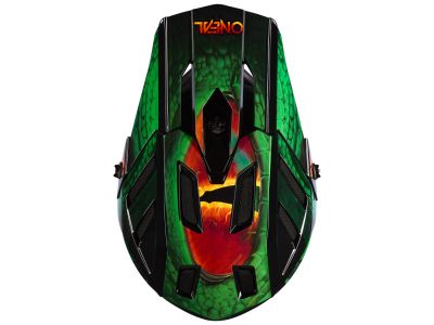 O'NEAL BACKFLIP VIPER helmet, black/green