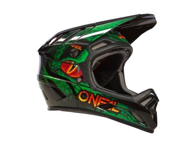 O'NEAL BACKFLIP VIPER kask, czarny/zielony