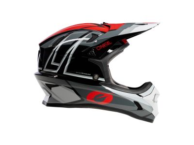 O&#39;NEAL SONUS SPLIT Helm, grau/rot