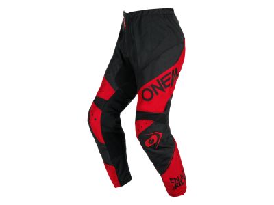 Spodnie O&#39;NEAL ELEMENT RACEWEAR, czarno-czerwone
