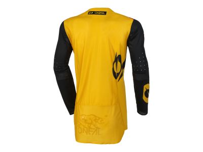Koszulka rowerowa O&#39;NEAL PRODIGY FIVE TWO, żółto-czarna