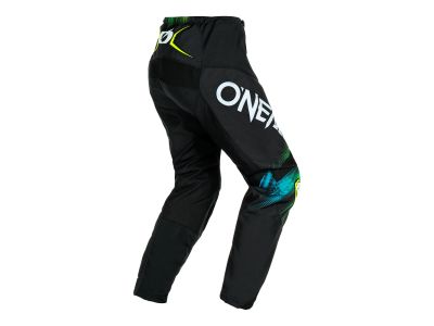 O&#39;NEAL ELEMENT VOLTAGE kalhoty, černá/zelená