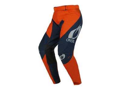Spodnie O&#39;NEAL MAYHEM HEXX, niebiesko-pomarańczowe