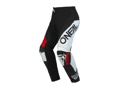 Spodnie O&#39;NEAL ELEMENT SHOCKER, czarno-czerwone