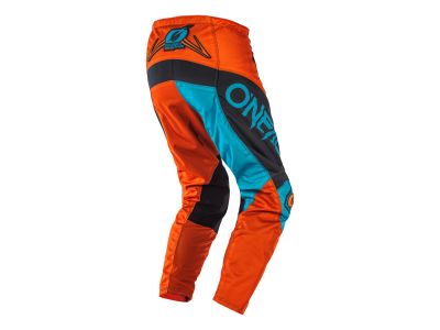 O'NEAL ELEMENT FACTOR nohavice, sivá/oranžová/modrá