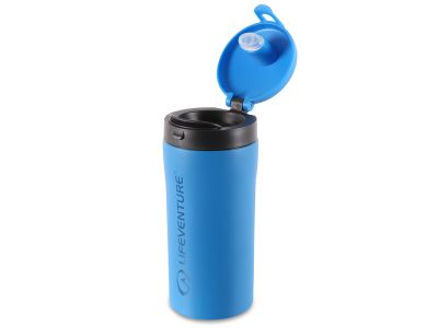 Cană termică Lifeventure Flip-Top Cana termică, 300 ml, cobalt mat