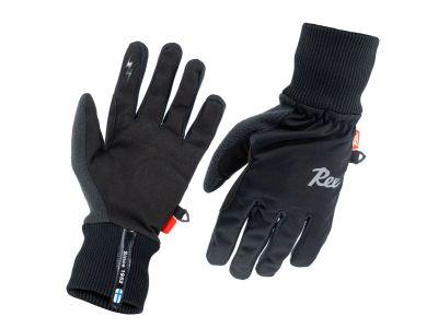 Rex Marka Multisport Softshell-Handschuhe, schwarz