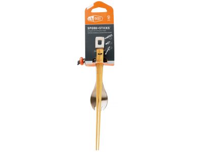 GSI Outdoors Glacier Rozsdamentes Spork &amp; Botok