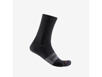 Castelli ESPRESSO 15 ponožky, čierna