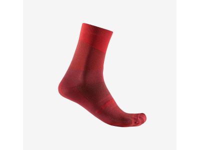 Castelli ORIZZONTE 15 ponožky, červená