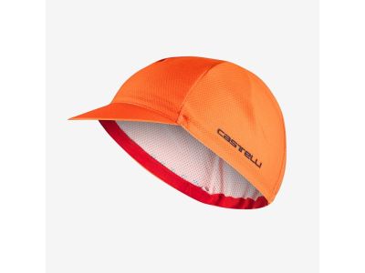 Castelli ROSSO CORSA 2 cap, bright orange