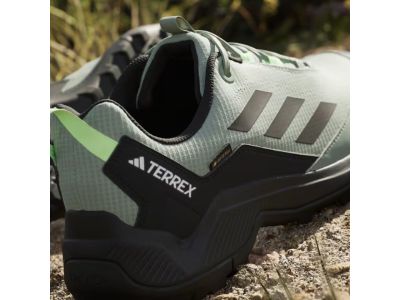 Buty adidas TERREX EASTRAIL GORE-TEX HIKING, Srebrny Zielony/Core Czarny/Zielona Spark