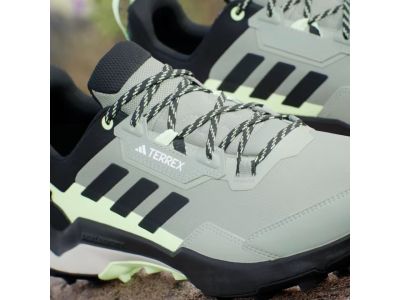 Adidas TERREX AX4 GORE-TEX túrabakancs, ezüst zöld/core fekete/kristályjade