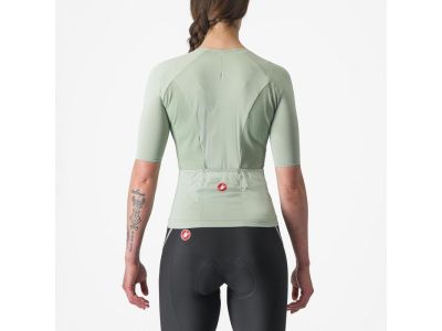 Damska koszulka rowerowa Castelli VELOCISSIMA 2, obrońca zielona