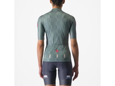Damska koszulka rowerowa Castelli DIMENSIONE w kolorze aqua greenm