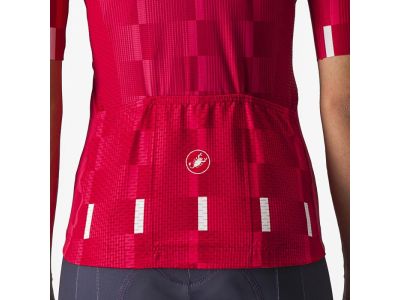 Damska koszulka rowerowa Castelli DIMENSIONE w kolorze czerwonym