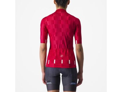 Damska koszulka rowerowa Castelli DIMENSIONE w kolorze czerwonym