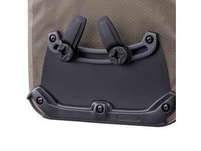 ORTLEB Gravel-Pack tašky na nosič, 2x14.5 l, dark sand