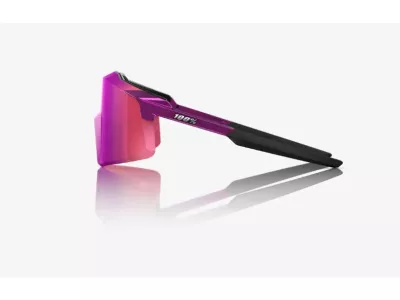 Ochelari 100% Aerocraft, gloss purple chrome/purple multilayer mirror