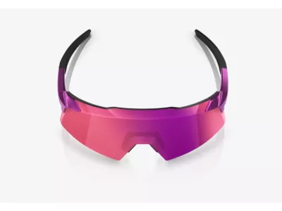 100 % Aerocraft-Brille, glänzendes violettes Chrom/violetter Mehrschichtspiegel