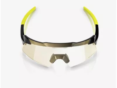 100% Aerocraft szemüveg, gloss metallic black/photochromic