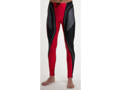 Sportful Lake Placid Elast. Pantaloni negru-rosu