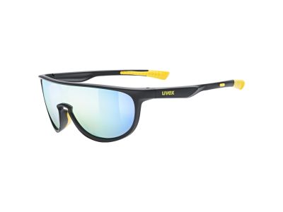 uvex Sportstyle 515 children&#39;s glasses, black matt/yellow