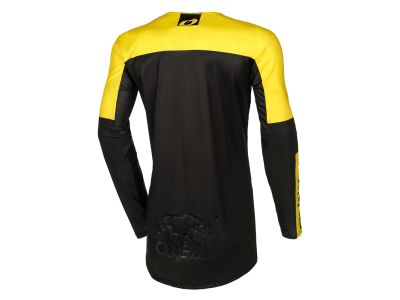 Koszulka rowerowa O&#39;NEAL MAYHEM HEXX, czarno-żółta