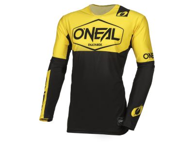 Koszulka rowerowa O&#39;NEAL MAYHEM HEXX, czarno-żółta