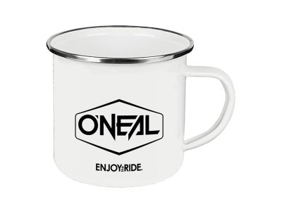 O&amp;#39;NEAL enamel mug, 300 ml, white