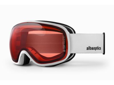 Alba Optics szemüveg, fehér vzum plazma + vzum sushi