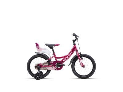 Bicicleta pentru copii CTM JENNY 16, roz inchis perlat