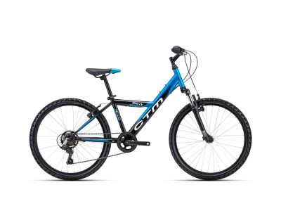 CTM WILLY 24 children&amp;#39;s bike, black/blue pearl