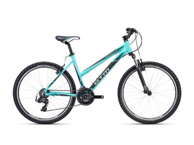 CTM SUZZY 1.0 26 women&amp;#39;s bike, matte turquoise/grey