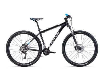Bicicleta CTM REIN 3.0 29, negru mat/argintiu