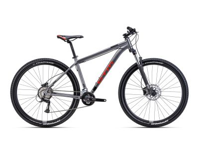 CTM REIN 3.0 29 bicykel, matná tmavosivá/lesklá čierna