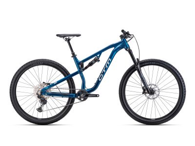Bicicleta CTM SKAUT 4.0 29, albastru intens mat perlat/argintiu