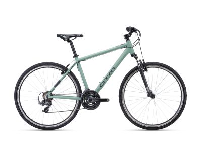 CTM TRANZ 1.0 28 bicycle, matte grey-green