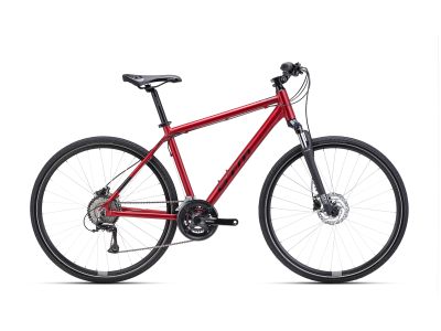 CTM TRANZ 3.0 28 bicykel, matná červená