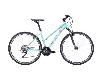 CTM BORA 1.0 28 bicycle, matte turquoise
