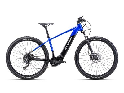 Bicicleta electrica CTM PULZE 29, negru/albastru intens